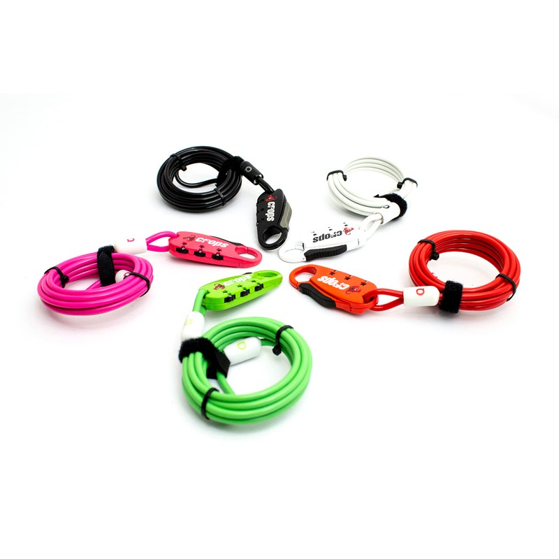 crops Long Cable Lock | 4mm x 1800mm 3 Digit