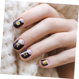 SAFIGLE 3 Box Decorative Alloy Manicure Nail Charms DIY Jewelry Material with Each Versatile Crafting for Nail Art Scrapbooking More