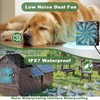Solar Fan, 30W Solar Powered Fan, Solar Panel Fan Kit,