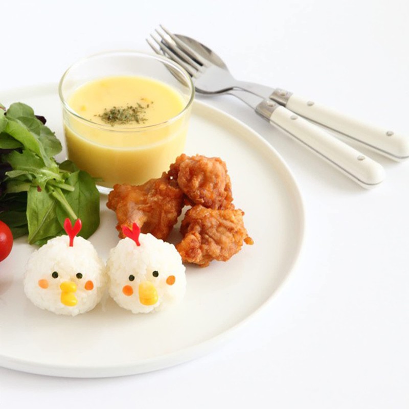 FUNGYAND Rice Ball Mold Set, 2 Pack DIY Rice Shakers