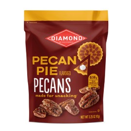 Diamond of California Pecan Pie Pecan Nuts, 3.25 oz. (4 Pack)