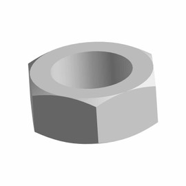 Polaris Timbersled Jam Nut, Genuine OEM Part 7542711, Qty 1