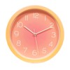 Topkey Silent Wall Clock Kitchen 10 Inch Minimalist Design Non-ticking