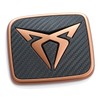 Seat 5FF853630ARZH Cupra Logo Emblem Copper/Carbon