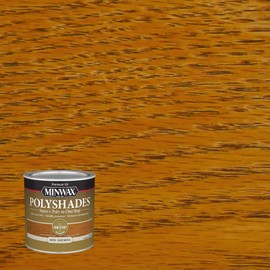 Minwax PolyShades Wood Stain + Polyurethane Finish – ½ Pint, Olde Maple, Satin