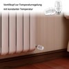 6PCS Thermostatic Radiator Valve Head Thermostat Replacement Heating Systems Heater