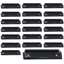 Tighall Mountable Heavy Duty Clipboard Clips Bulk Metal Hardboard Clips Clipboard Clamps for Nurse Office Files Craft Project Use Lightweight(4 x 1.2 in, 20PCS)