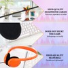 ZXQZYM USB C Headphones Bulk for Classroom School Kids 30