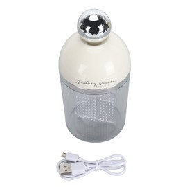 Electric Facial Cleanser Foam Cup Waterproof Rechargeable Portable Bubble Maker Face Wash Foam Bottle for Body Wash White