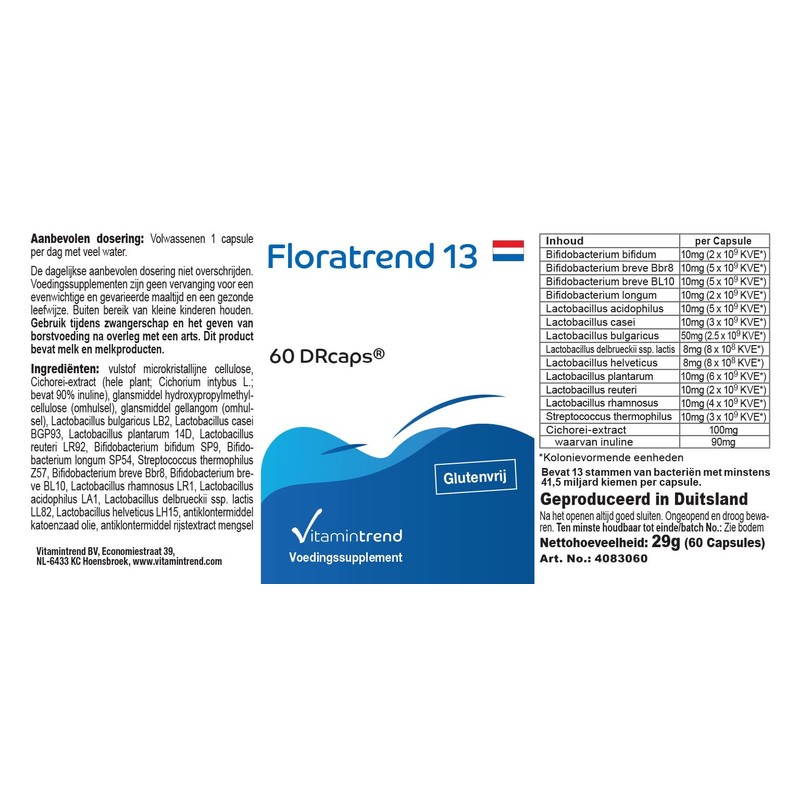 Floratrend 13 - Culture Complex with 41.5 billion CFU -