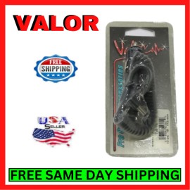 Universal, Uniden Valor VA3100 Power Cord 2.5mm Plug Coiled Radar 4' Fits Most Mini Size Units Kit