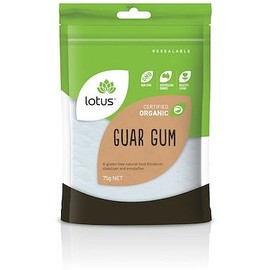 Lotus Organic Guar Gum G/F 75g