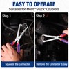 WORKPRO Electrical Disconnect Pliers, 8 Inch Automotive Electrical Connector Pliers