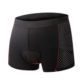 Bicycle Rider 3D Red Padded Pants - L Bicycle Pants