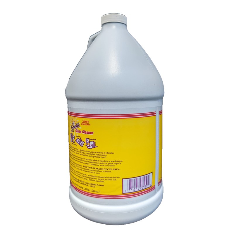 Sparkle Glass Cleaner, Original Purple, 1 Gallon Refill Bottle, 128