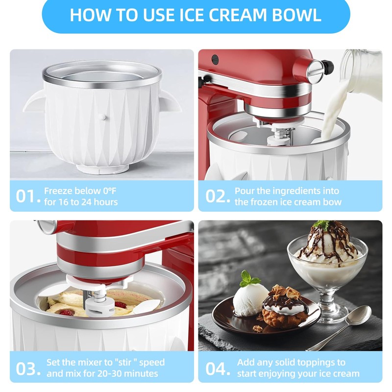 Replacement Ice Maker Parts for KitchenAid Mixer Premium Drive Assembly