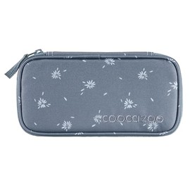 coocazoo Pencil Case, Compass Compartment, Triangle Compartment, Timetable Compartment, Removable Pen Holder, Additional Zip Pocket, from 3rd Class, Bloomy Daisy, Pencil case