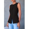 PRETTYGARDEN Women's Summer Suit Vest Tops 2025 Dressy Business Casual