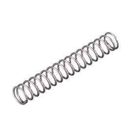 sourcing map Pack of 30 Compression Springs, 5 mm x 0.5 mm x 30 mm, Free Length, 10.6 N Load Capacity, Grey