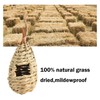 3Pcs Hummingbird House Small Grass Hanging Hand Woven Hummingbird House