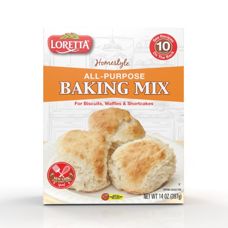 see above LOT of 3 Loretta All-Purpose Baking Mix, 14oz