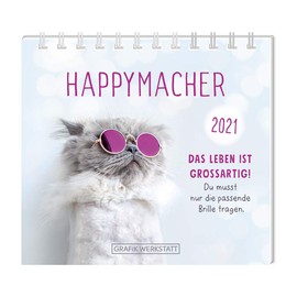 Mini-Kalender 2021 "Happymacher": Mini-Kalender