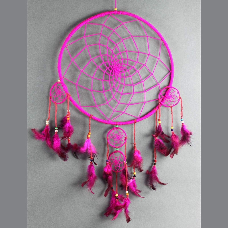 Freak Scene Dreamcatcher - Diameter 38 cm Pink