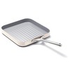 Caraway Square Grill Pan - 11” Grill Pan - Non-Stick