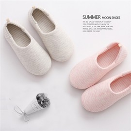 Maternity Breathable Summer Indoor Flip-Flop Slippers (Pre/Postnatal) Pink Shoes - Sport Dot M (Foot Size 37-38) 2ea