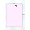 100 Sheets of Matt Label Paper 80g A5 205x145mm with