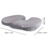 Large Memory Cushion Thicken Breathable Plush Desk Chair Cushion for