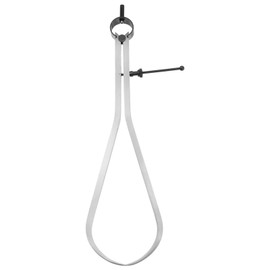 sourcing map Spring Joint Caliper 12 inch / 300mm Steel Adjustable Spring Outside Caliper with Solid Nut for Wood Turning Lathe Work