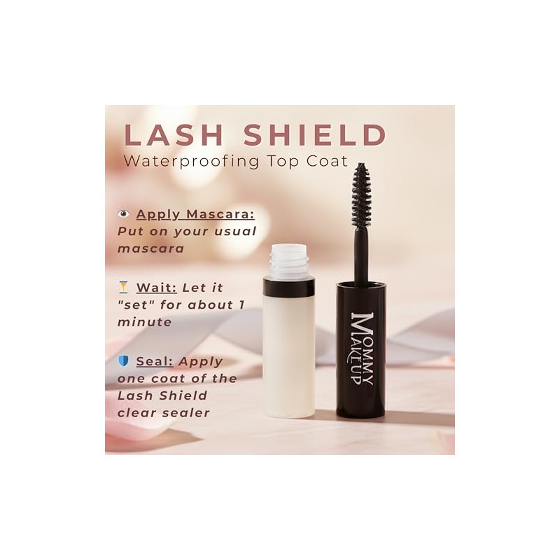 Capa Protectora Lash Shield Top Coat a Prueba de Agua