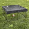 MidWest Homes For Pets Square Exercise Pen Fabric Mesh Top