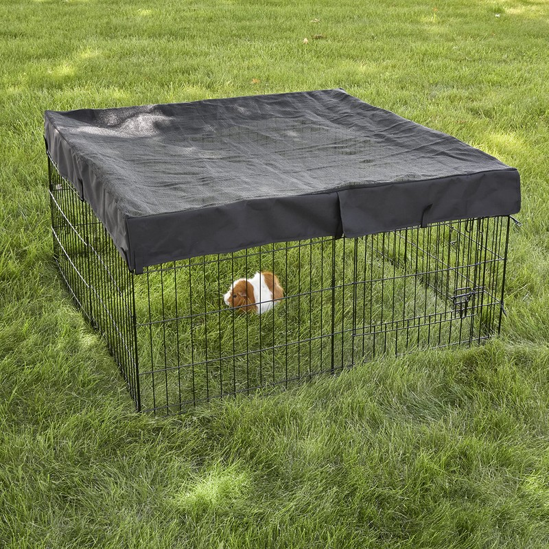 MidWest Homes For Pets Square Exercise Pen Fabric Mesh Top