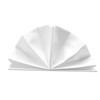 Zollner 063 Damask Fabric Napkins Cotton 2 Sizes Atlas Edge,