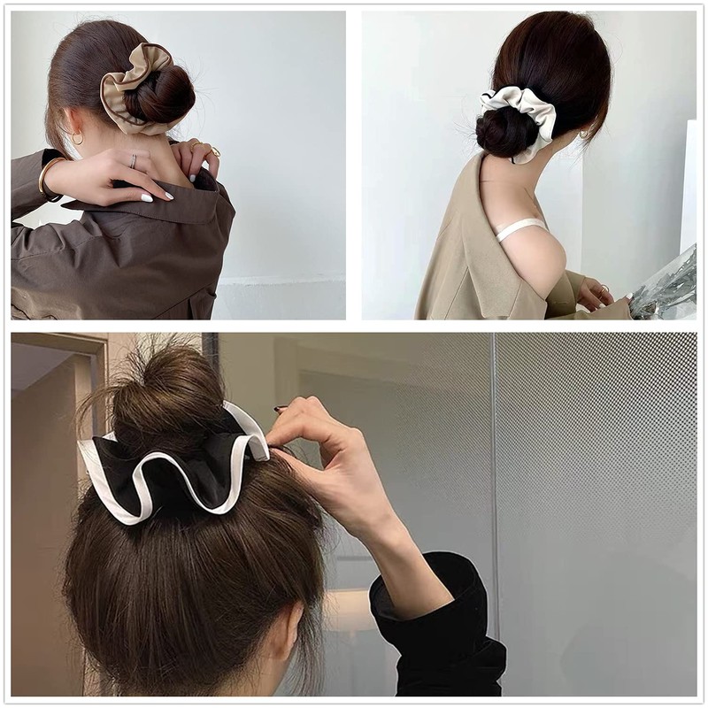 NAINAI Scrunchie Hair Rubber Adult Simple Hair Accessory for Adults
