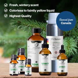 uh*Roh*Muh uh*Roh*Muh Premium Canadian Fir Balsam Essential Oil - 100% Pure and Vegan Essential Oil - Fresh Evergreen Aroma for Home, Wellness, Aromatherapy and Household Cleaning - Sourced from Canada 1oz