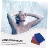 PACKOVE 3Pcs Back Bathing Towels for Skin Exfoliation Long and
