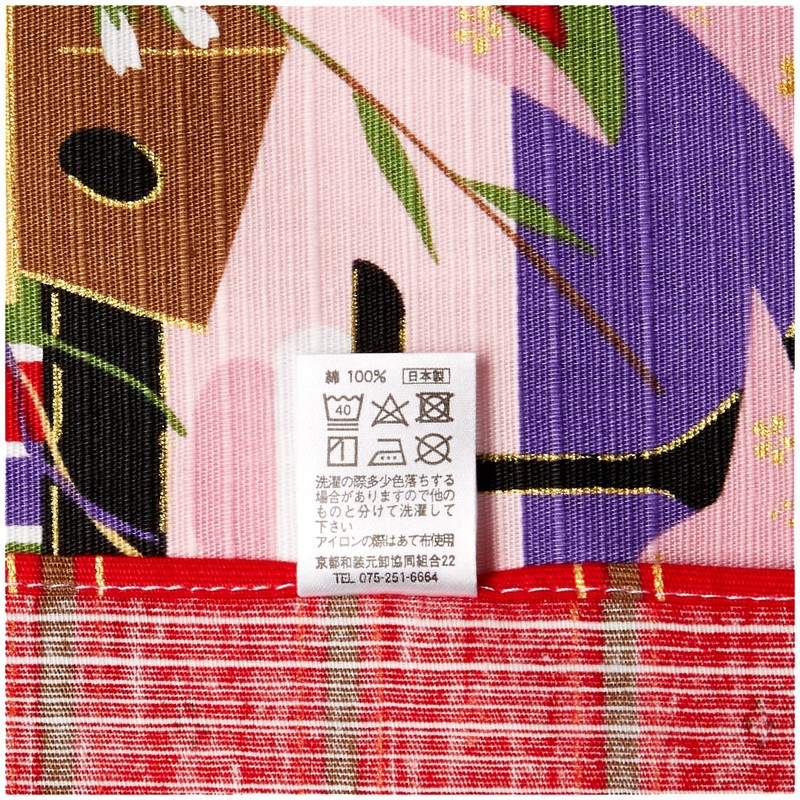 Sanyo Shoji Saijiki Small Furoshiki Hinamatsuri 36-054402, Approx. 19.7 inches