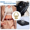 sourcing map 24Pcs Screw Round Head Rivet, 9.8mm Pull Ring