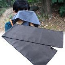 Easy Suede Neck Towel 100 Blue