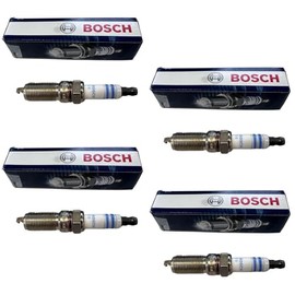 Miami British LAND R0VER SPARK PLUG SET x4 LR2 RANGE EVOQUE LR123892 B0SCH