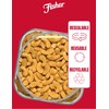 Fisher Snack Cashew Halves and Pieces, 24 Ounces, Roasted with