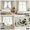 VOIIY Curtain Rods for Windows 18 to 42 Inch(1.5-3.5 Feet),3/4"