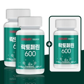 Comparison of Lactoferrin Premium Tablets 300 Double Enteric Coating Efficacy / 락토페린 프리미엄정 300 2배 장용성 효능 비교