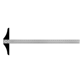 Ludwig Precision Heavy-Duty Aluminum T-Square for Art, Framing & Drafting, 36-inch