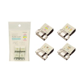 TOHKIN MZTSC-L4AI Mizutama Collaboration Design Slide Clips, Ice Cream, Large, Pack of 4