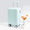 Hardside Luggage Suitcase PC+ABS with TSA Lock 8 X Double