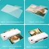 3 mil Thermal Laminating Pouches, Clear 9 x 11.5 Inch